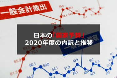 日本の「国家予算」2020年度の内訳と推移